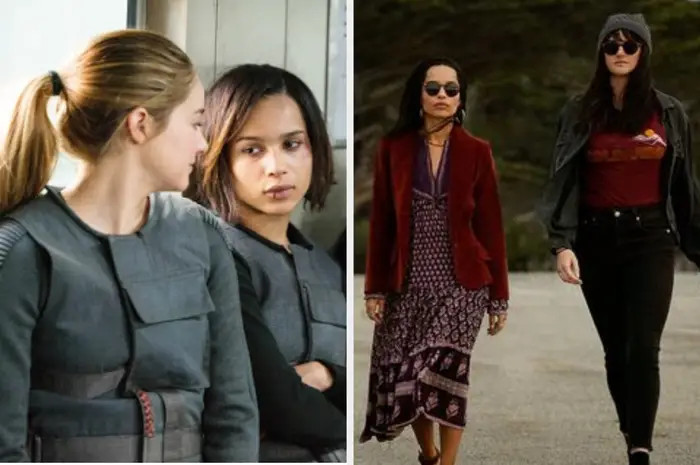 1. Zoë Kravitz and Shailene Woodley