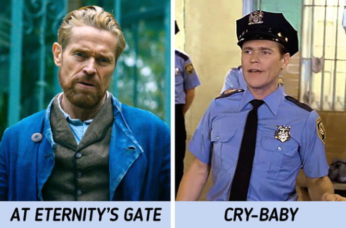 15. In the movie Cry-Baby, Willem Dafoe played the role of Hateful Guard, a minor character in the film.