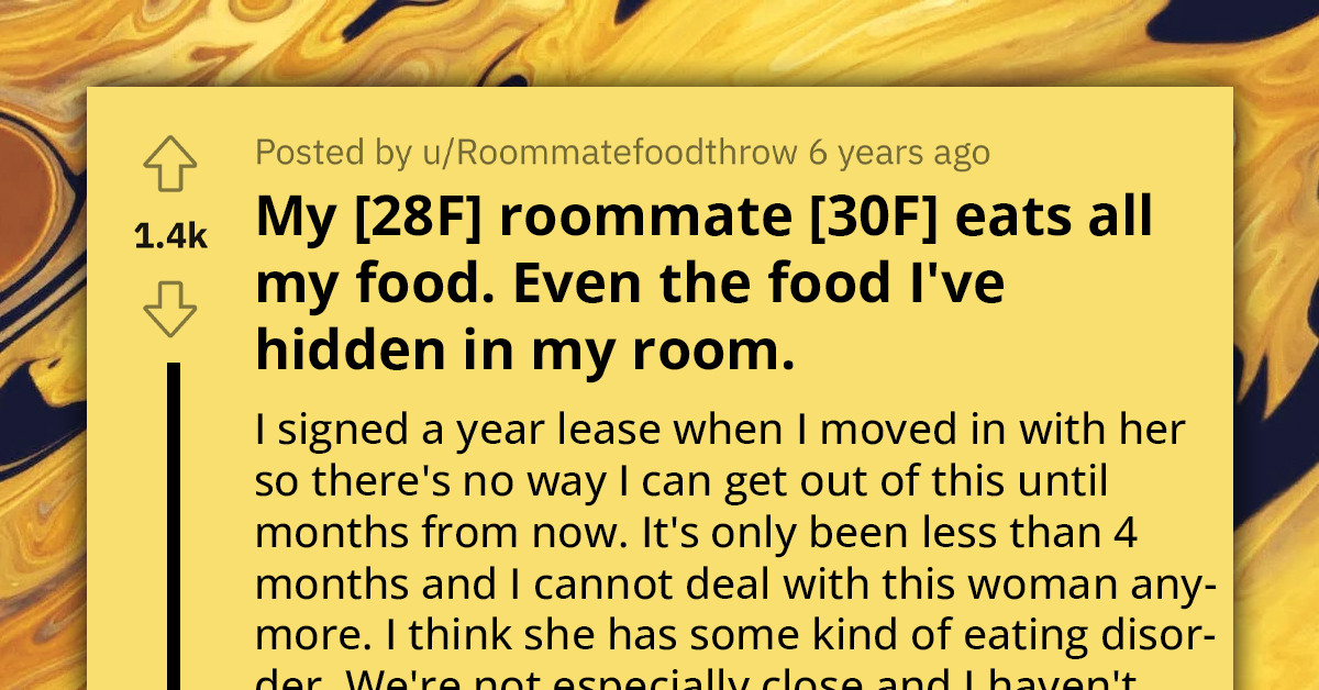 Redditor Cries Out For Help As Food-Thieving Roommate Constantly Clears Out Her Groceries, Leaving Her Broke And Starving