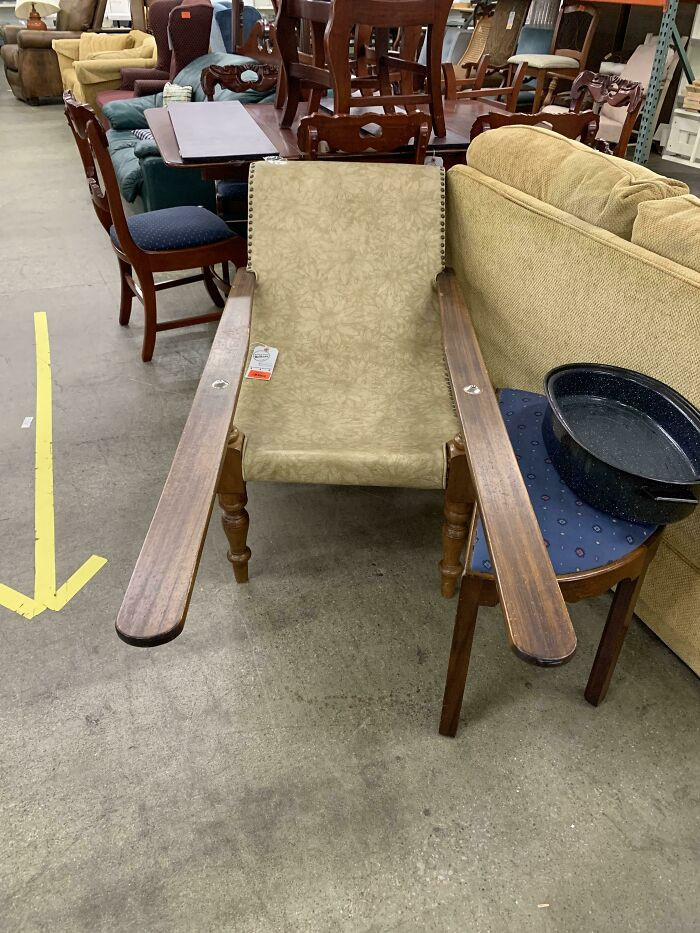 27. Ok, I Know It’s A Chair, But What’s With The Extended Arms?