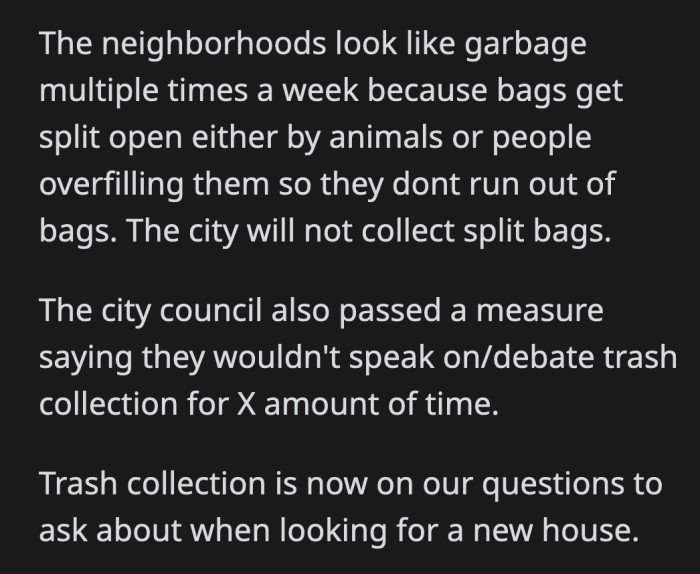 Dysfunctional waste management is no joking matter