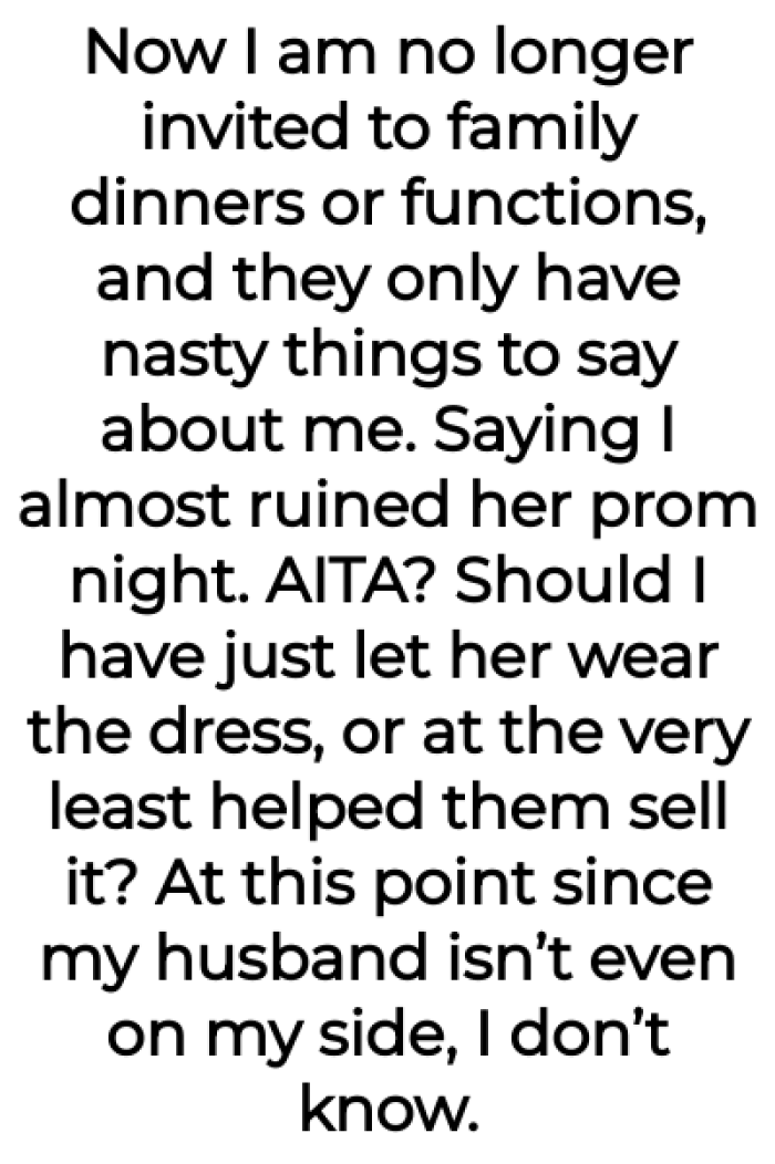 After the OP refused MIL's demands, everything went downhill, and she wondered if she was wrong: