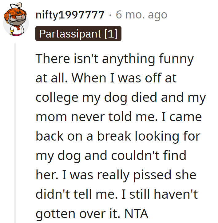 You simply don't joke about things like this!