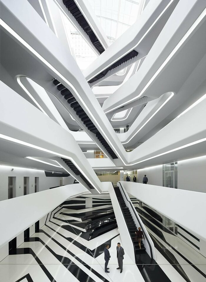 "Dominion Office Building By Zaha Hadid In Moscow, Russia"