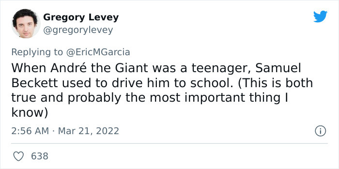 4. Samuel Beckett and Andre the Giant