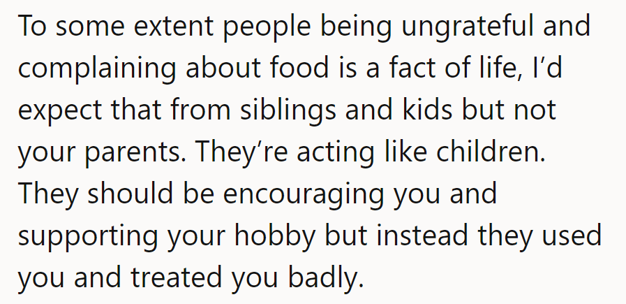 Parents need a taste of maturity, not just the leftovers.