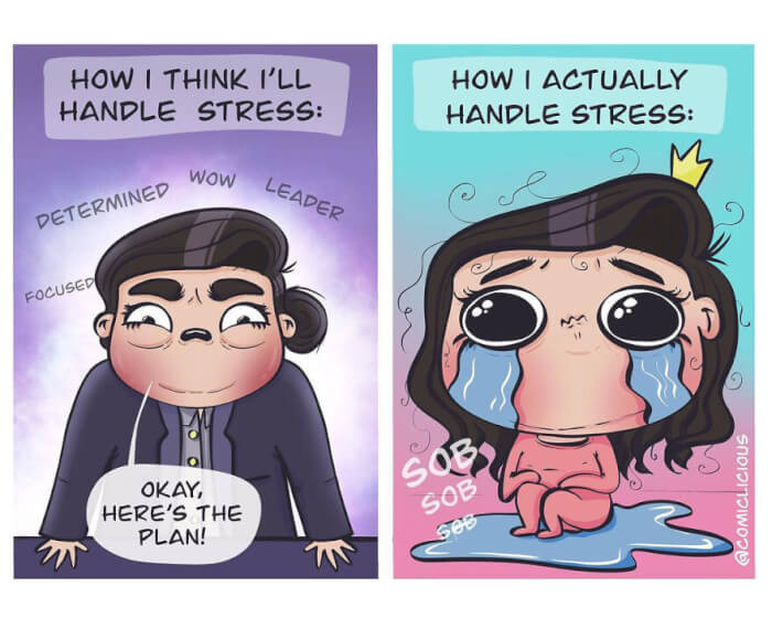 17. We all deal with stress differently