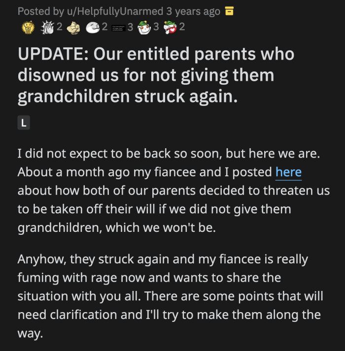 A month later, OP is back with an update more incredulous than the last