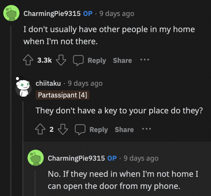 OP's possessions and PS5 are safe for now, assuming that her parents do not have a key to the main house for her brother to 
