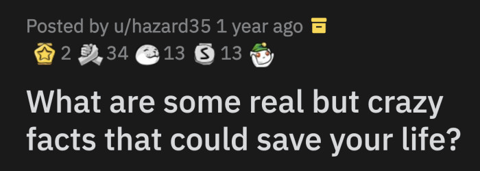 This Reddit user's curious mind may just save people's lives one day