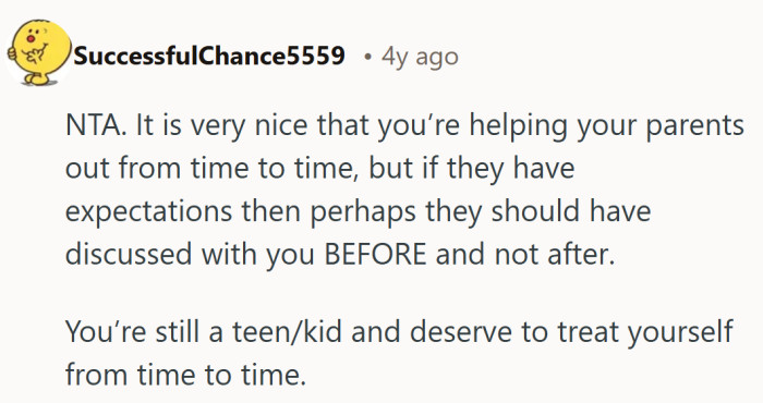 If parents have rules about a teen’s paycheck, those conversations should happen long before the money is gone.