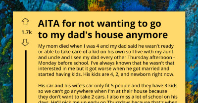 Widower Pawns Off Son to Aunt Because He Wasn't Ready to Take Care of Him, Then Complains When Son Stops Visiting