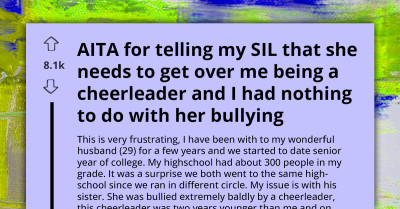 Bullying Victim Accuses Brother of Betrayal for Marrying Former Cheerleader Who Was on the Same Squad as Her Bully