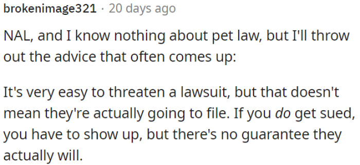 Threatening a Lawsuit Doesn't Always Lead to a Filed Case.