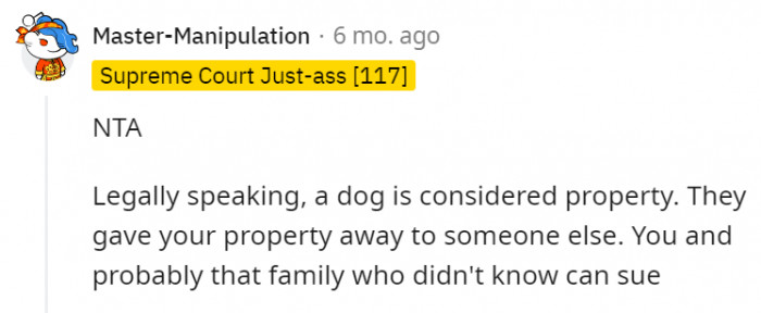 1. OP has very legal grounds to sue her in-laws for what they did