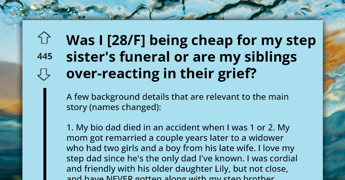 Siblings Outraged At Woman for 'Cheapening' Step-Sister's Funeral With Handpicked Garden Flowers