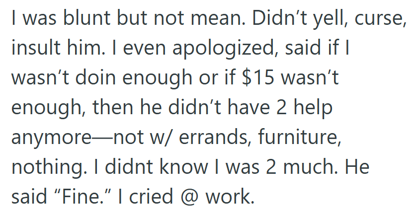 It's Just Quiet Hurt and a “Fine” That Said More Than Any Argument Could...