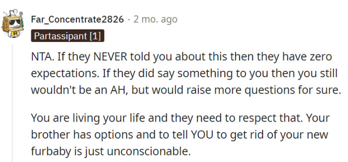 Uninformed expectations hold no ground.