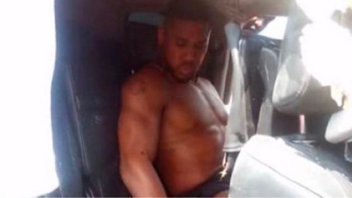 FRSC personnel managing traffic at fatal two-vehicle crash aftermath in Sagamu