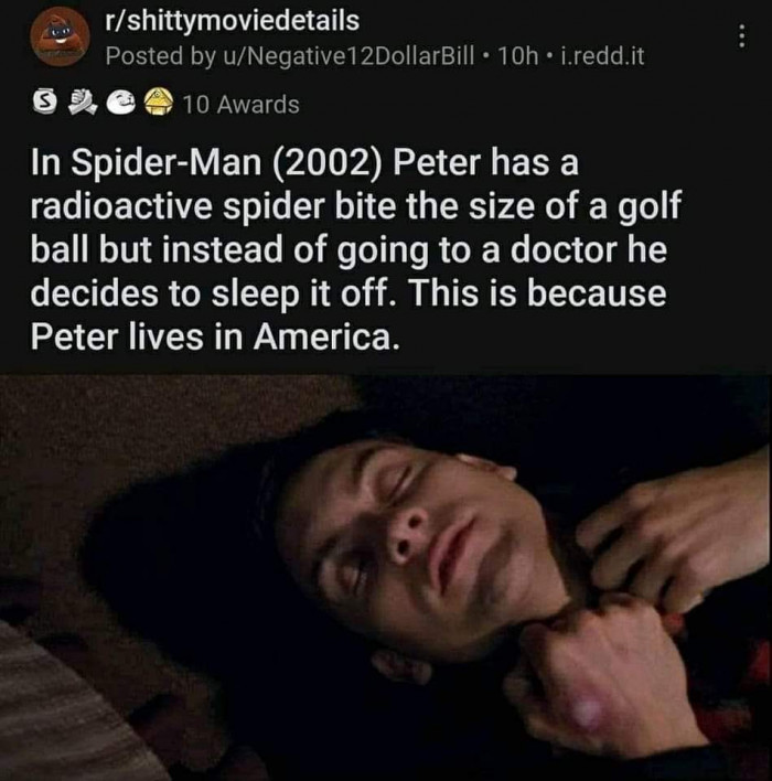 21. In America, healthcare *and freedom* are expensive.