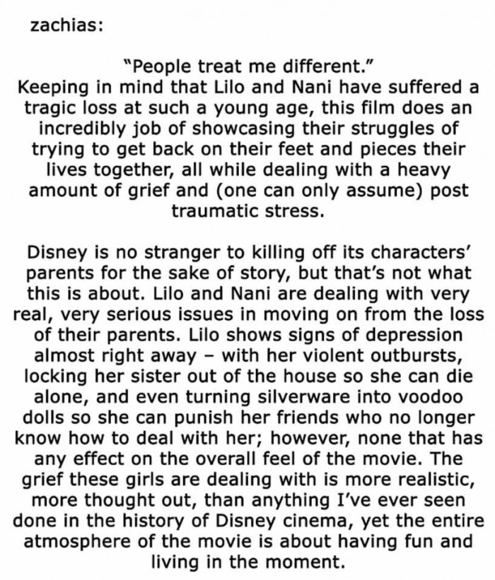 19. Nani and Lilo are among the most fleshed-out characters Disney has created