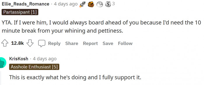 Let's just say that people weren't exactly nice in the comments to her.