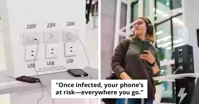 Security Expert Reveals 3 Hidden Dangers of Charging Your Phone at the Airport