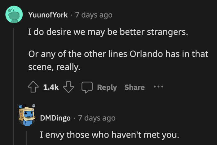 19. Squidward to SpongeBob