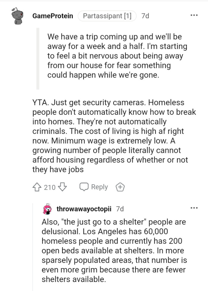 The cost of living is high at the moment.