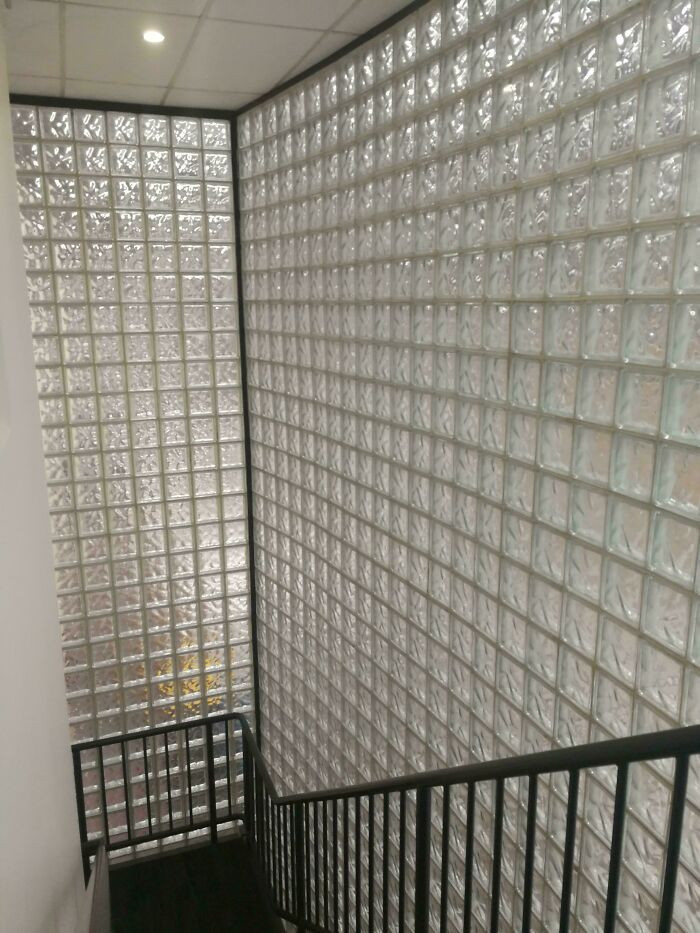 "A Sea Of Glass Blocks"