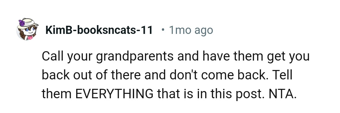 Telling them everything