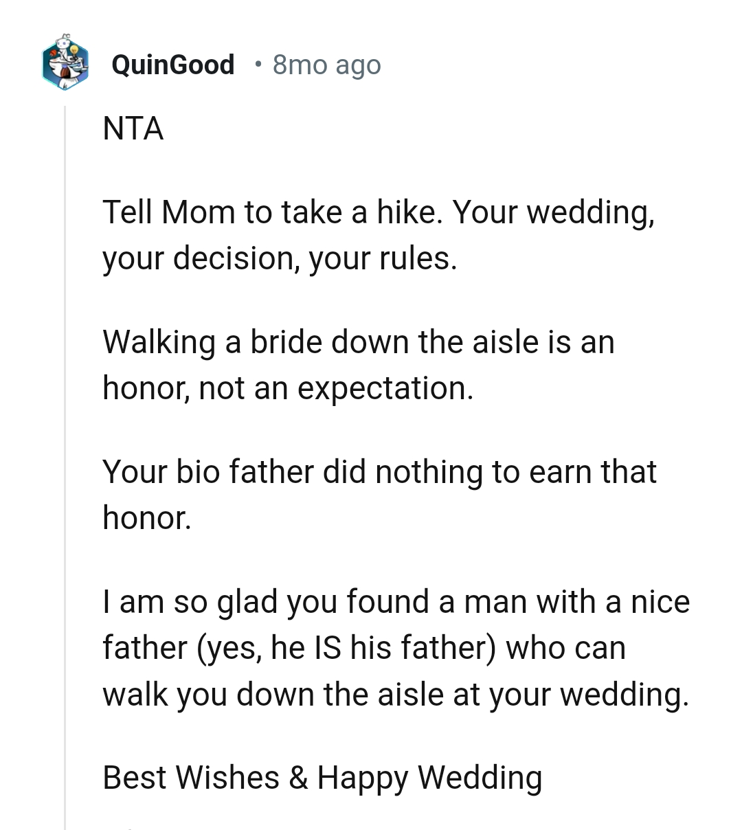 We have gathered some of the most upvoted comments from other Redditors for you to read through below