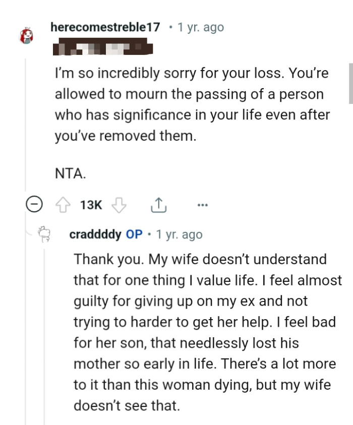 And the comments roll in...