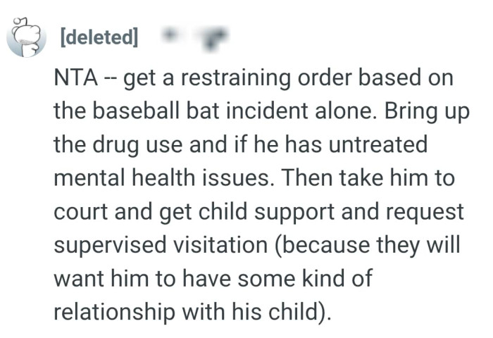 Bringing up the drug use