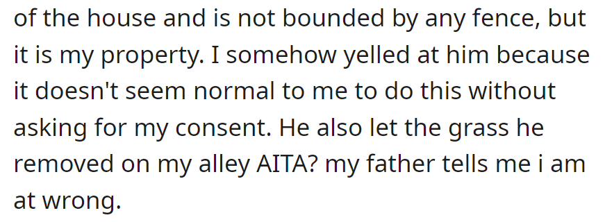 They're unsure if confronting them was right.