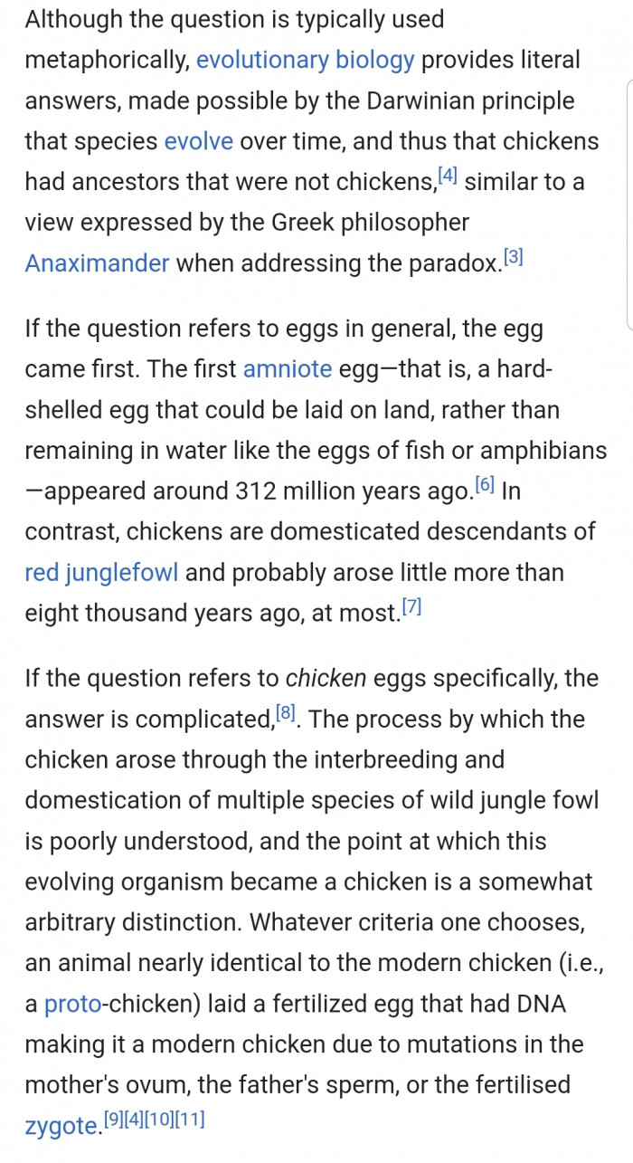 Scientific resolutions