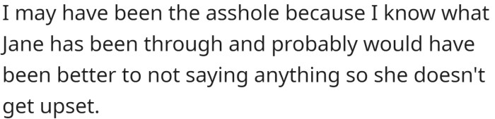 OP has offered the following explanation for why they think they might be the a-hole: