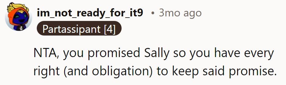 Promises are heirlooms too; they don't tarnish with time.