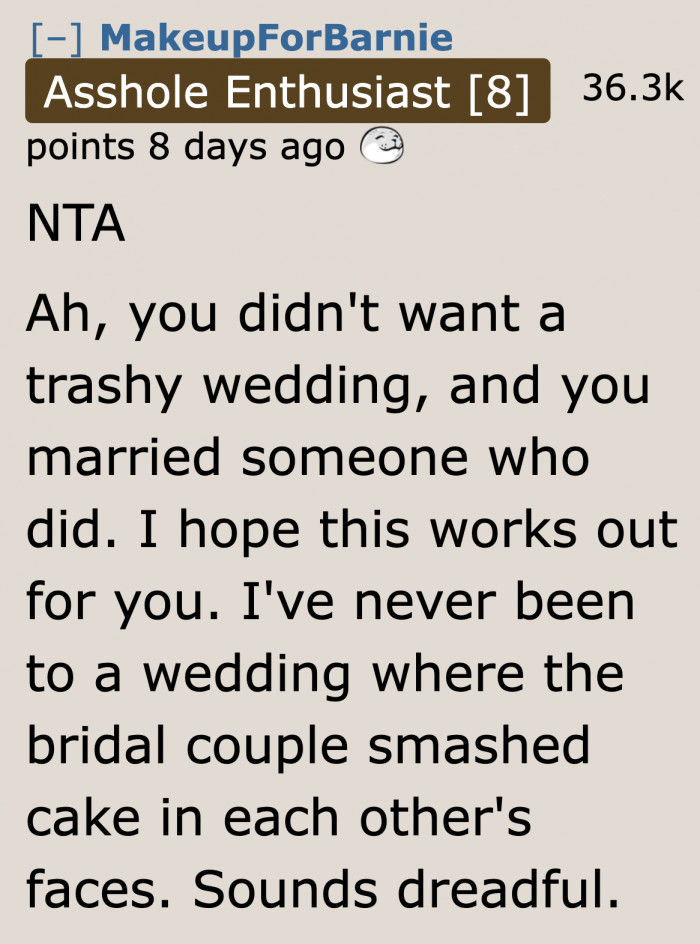 Just like this user, we can only hope for the best for this married woman.