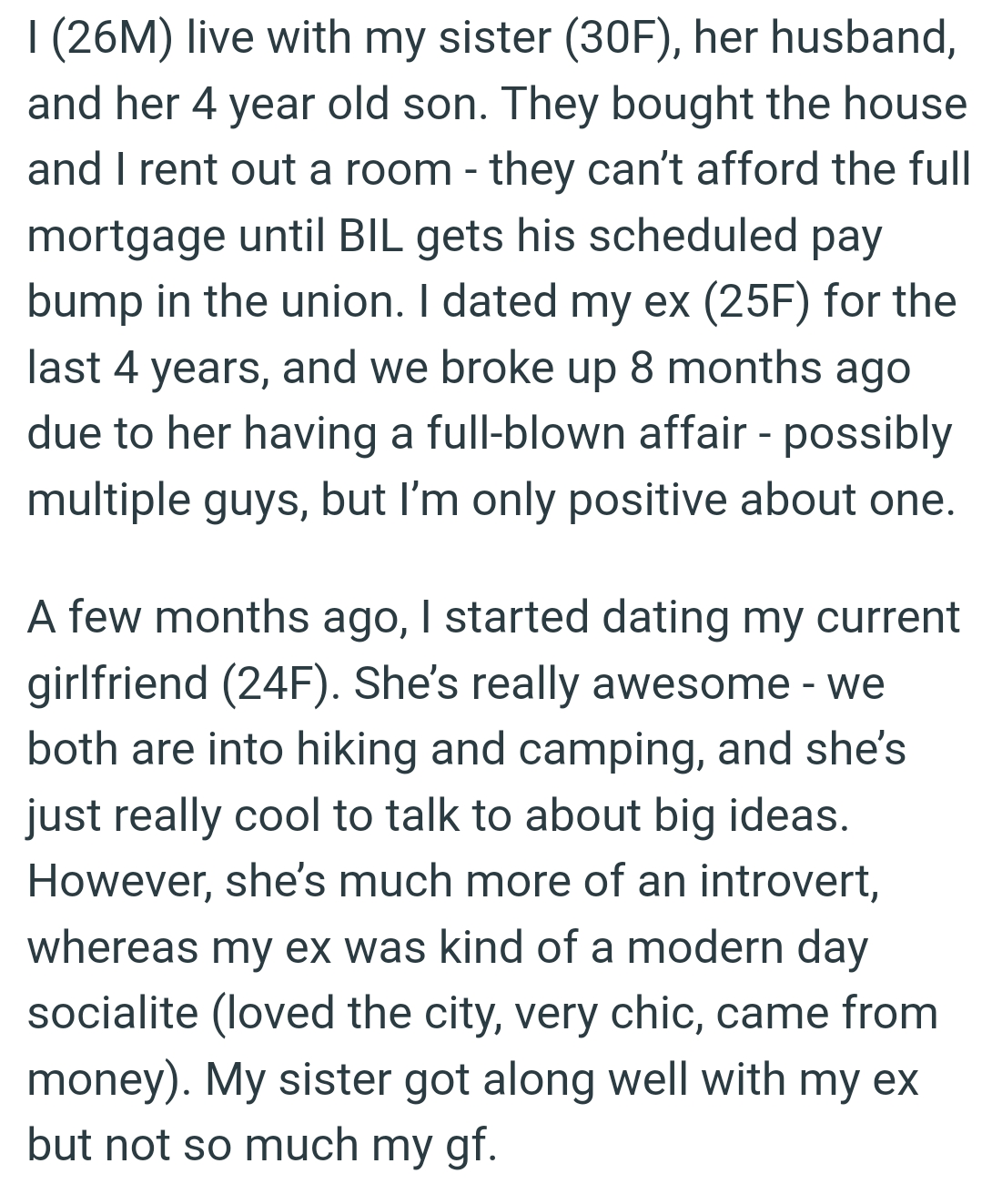 They can’t afford the full mortgage until OP's BIL gets his scheduled pay