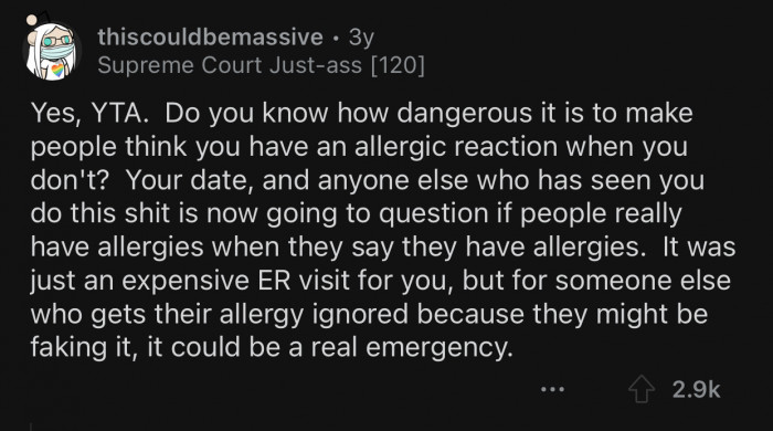 Some people have to genuinely deal with these dangerous situations and might get ignored because of stunts like these.