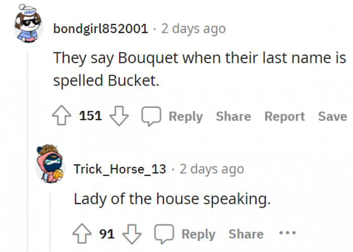 29. The Bucket Household