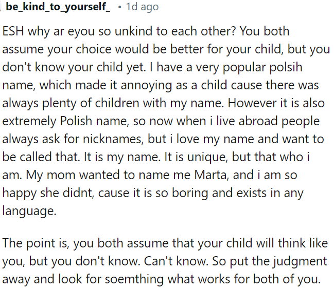 They need to focus on finding a solution that works for both.