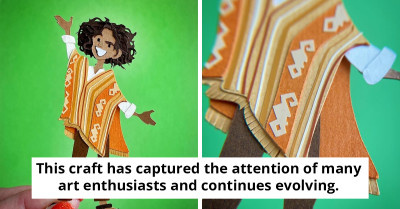 Encanto Characters Get A Stunning Makeover In This Artist's Paper Art Creations