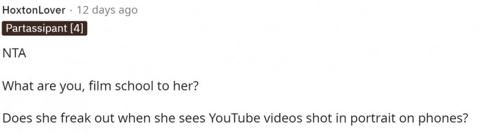 People really didn't hold back, and they had some things to say about the wife.