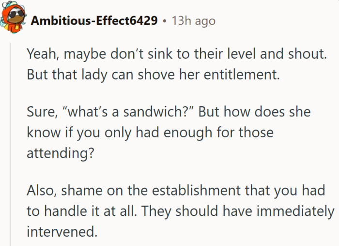 “What’s a sandwich?” might go down as the boldest hill to die on at a kids’ party.