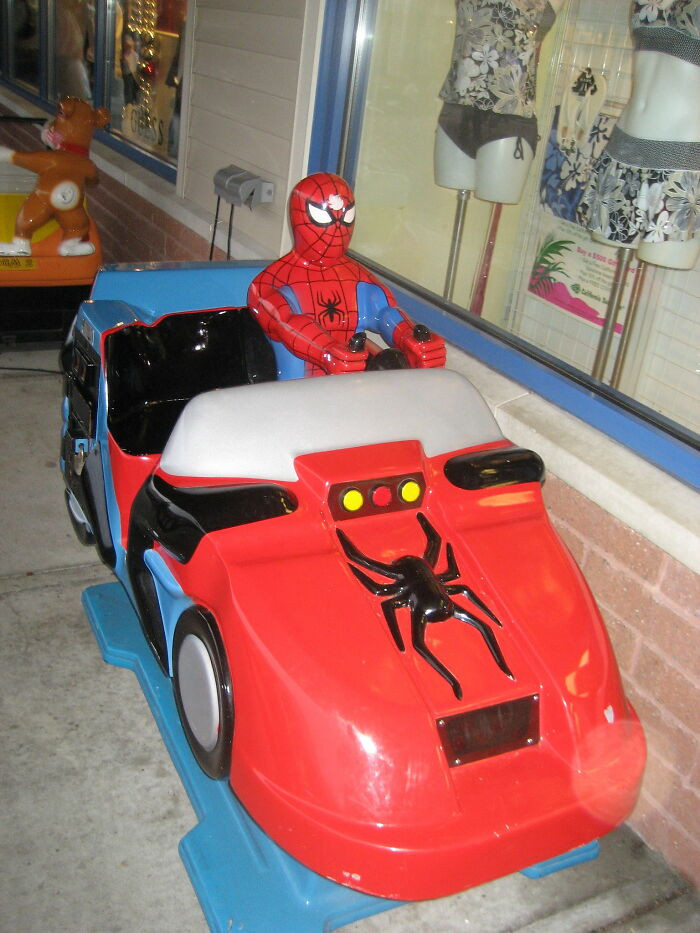 18. A Spiderman toy