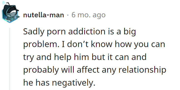 Wi-Fi can't fix a bigger issue like porn addiction. Relationship status: still buffering.