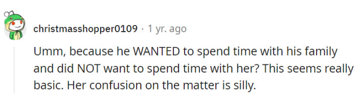 She needs some proper education.