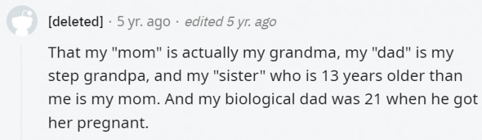 5. We can only imagine how much their world made a complete 360 after the revelation of this secret